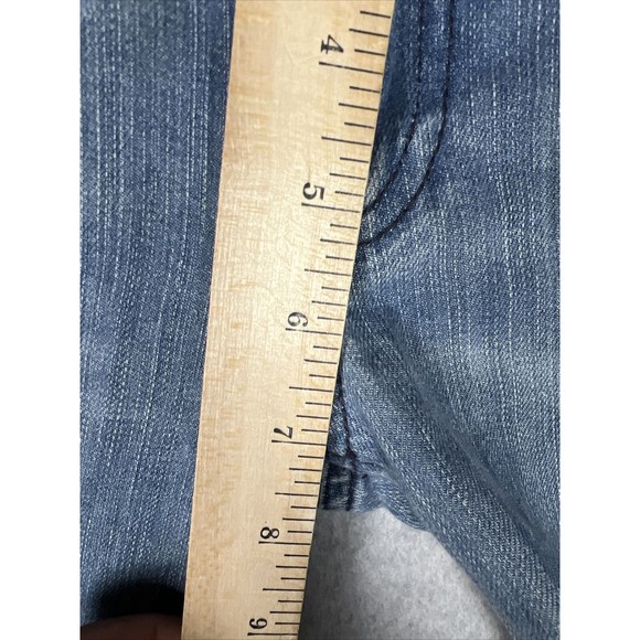 Marc Jacobs Women’s Sz 28 Angela 001 Low Rise Bootcut Stretch Denim Jeans Blue - Picture 6 of 13